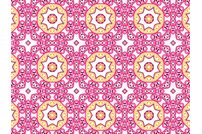 Pattern Abstract Pink Purple Orange Color