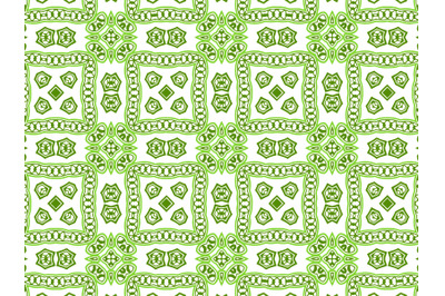 Pattern Abstract Green Color Design