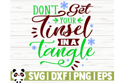 Don&#039;t Get Your Tinsel In A Tangle