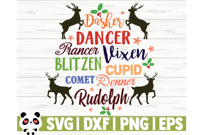 Reindeer Names