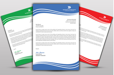 Business Letterhead Template