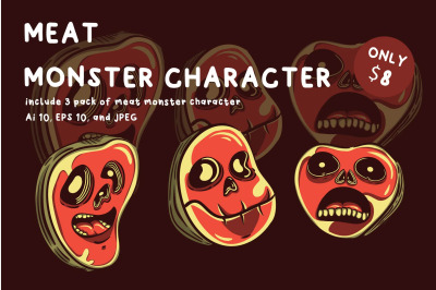 Meat Monster Character