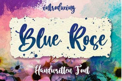Blue Rose Script