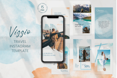 Viggio - Travel Instagram Stories Template