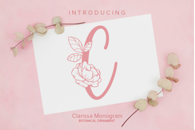 Clarissa Monogram