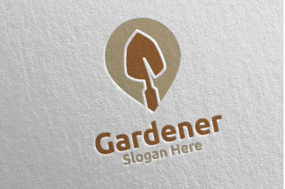 Pin Botanical Gardener Logo Design 33