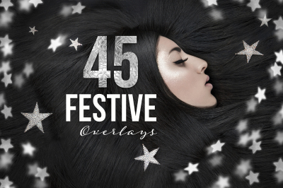 45 Festive Overlays