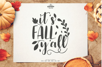 Its Fall yall SVG| Autumn SVG Files