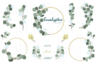 Eucalyptus Foliage Wreath Collection