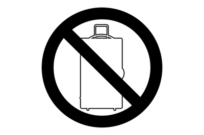 Ban baggage and luggage