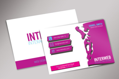 Web Designer&nbsp;Business Card