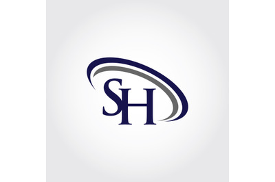 Monogram SH Logo Design