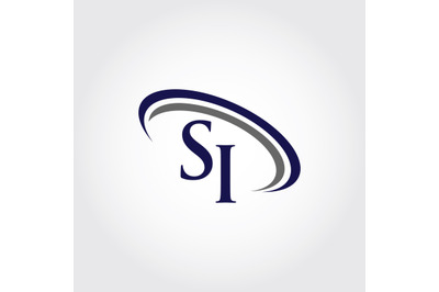 Monogram SI Logo design