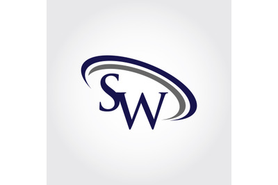 Monogram SW Logo Design