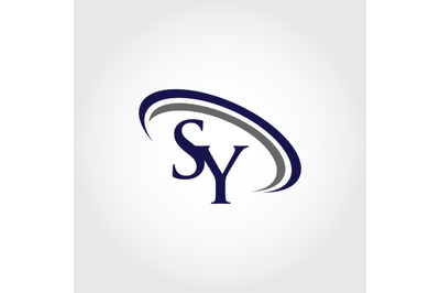 Monogram SY Logo Design