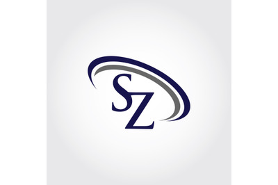 Monogram SZ Logo Design