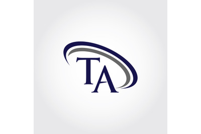 Monogram TA Logo Design