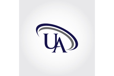 Monogram UA Logo Design