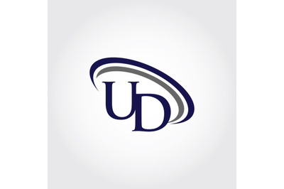 Monogram UD Logo Design