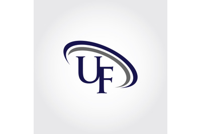 Monogram UF Logo Design