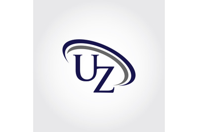 Monogram UZ Logo Design