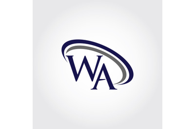 Monogram WA Logo Design