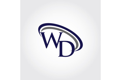 Monogram WD Logo Design