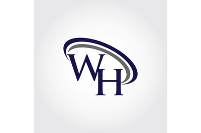 Monogram WH Logo Design