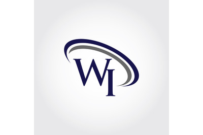 Monogram WI Logo Design