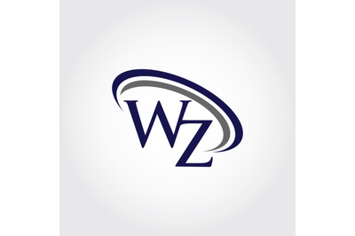 Monogram WZ Logo Design