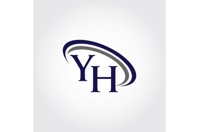 Monogram YH Logo Design