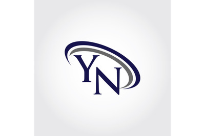 Monogram YN Logo Design