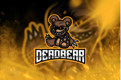 Dead Bear Esport Logo Template