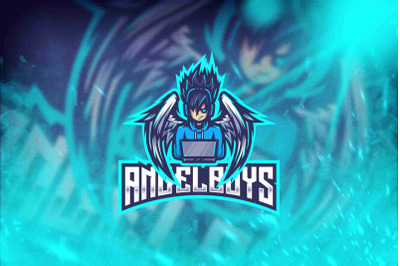 Angel Boys Esport Logo Template