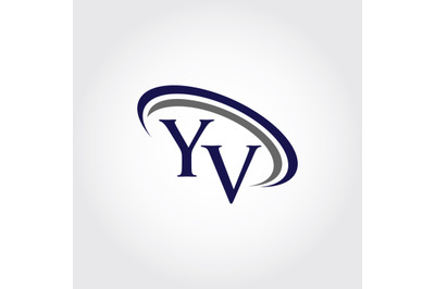 Monogram YV Logo Design