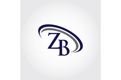 Monogram ZB Logo Design