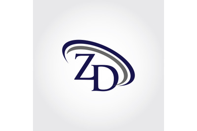 Monogram ZD Logo Design