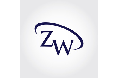 Monogram ZW Logo Design