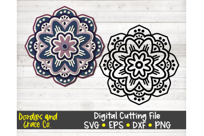 Flower Mandala SVG Bundle