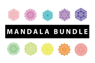 Mandala Pack 10 Item Cute Design