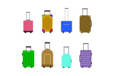 Luggage and baggage for travel and journey of set