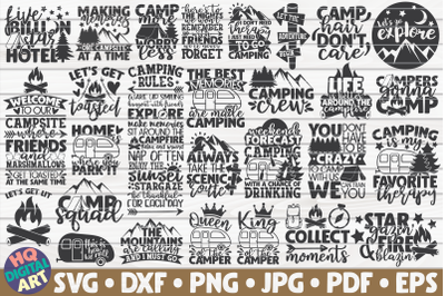Camping quotes SVG Bundle | 28 designs