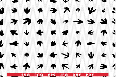 SVG &amp;nbsp;Dinosaurs&2C; Seamless pattern digital clipart