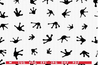 SVG Frogs&2C; Seamless pattern digital clipart