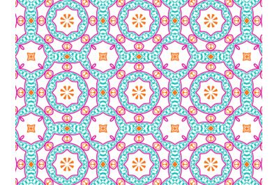 Pattern Abstract Purple Blue Orange Color