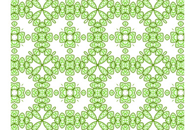 Pattern Abstract Green Color Design