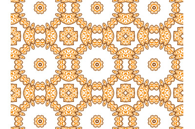 Pattern Abstract Brown Color Design