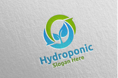 Infinity Hydroponic Botanical Gardener Logo Design 72