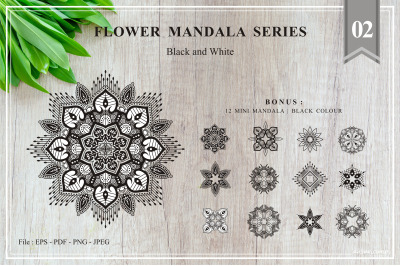Flower Mandala Series 02