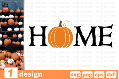 1 HOME, autumn quotes cricut svg